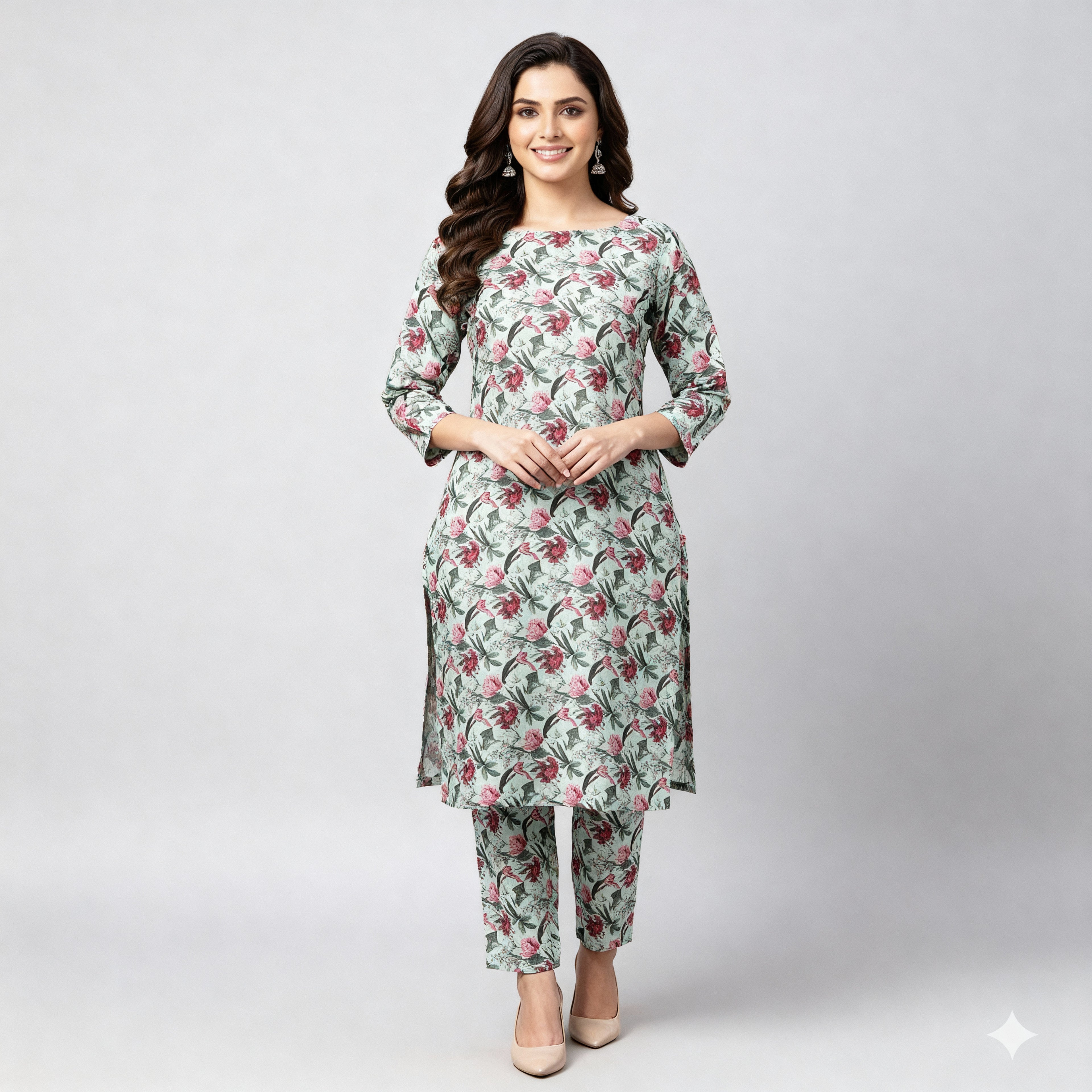 Women Full Sleeve Suit All Over Khaddar (Rb-01)