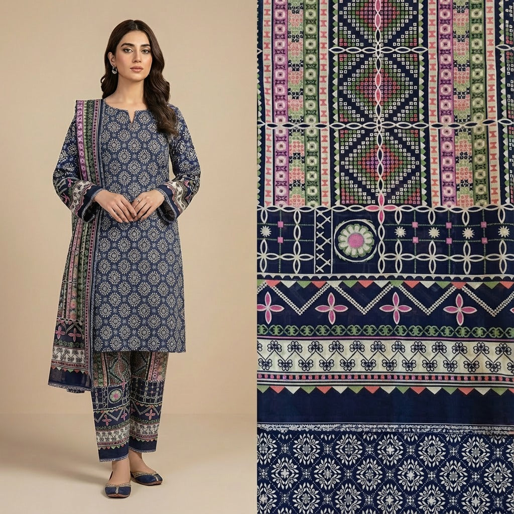 Women Unstitch 2 Piece Suit (Rb-10)