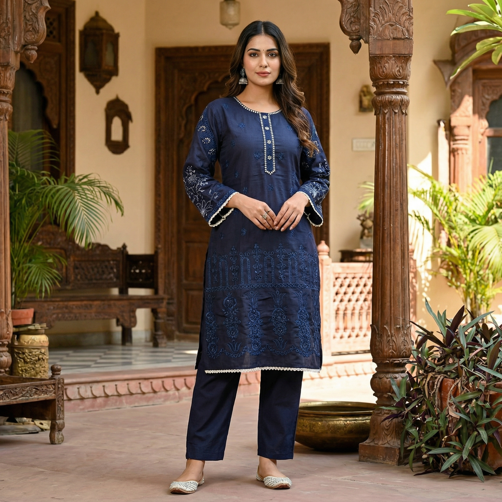 Women Stitch Suit 2 Piece (Rb-04)